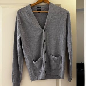 J. Crew 100% Merino Wool Cardigan